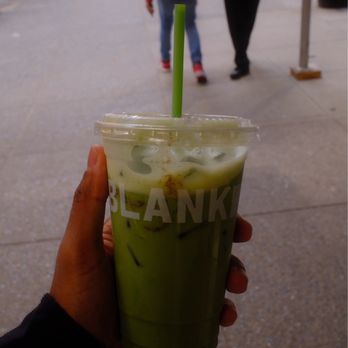 Blank Street Coffee - Iced Matcha Latte - Coffee & Tea Near Me - New York, New York Blank Street Coffee - Iced Matcha Latte - Coffee & Tea Near Me - New York, New York