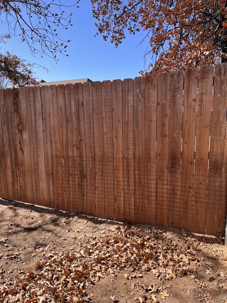 Slide of Calahan Fence Staining