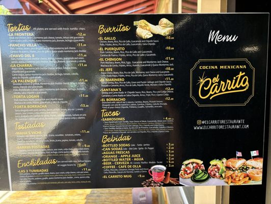Menu photo 3 El Carrito San Diego, CA Menu photo 3 El Carrito San Diego, CA