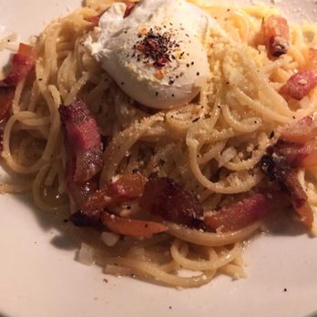 Cafe Fiorello - Spaghetti Carbonara - Italian Near Me - New York, New York Cafe Fiorello - Spaghetti Carbonara - Italian Near Me - New York, New York