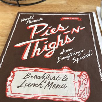 Pies 'n' Thighs - Guy Fieri of Food Network fame ate here. So I had to come for a visit. - Southern Near Me - Brooklyn, New York Pies 'n' Thighs - Guy Fieri of Food Network fame ate here. So I had to come for a visit. - Southern Near Me - Brooklyn, New York