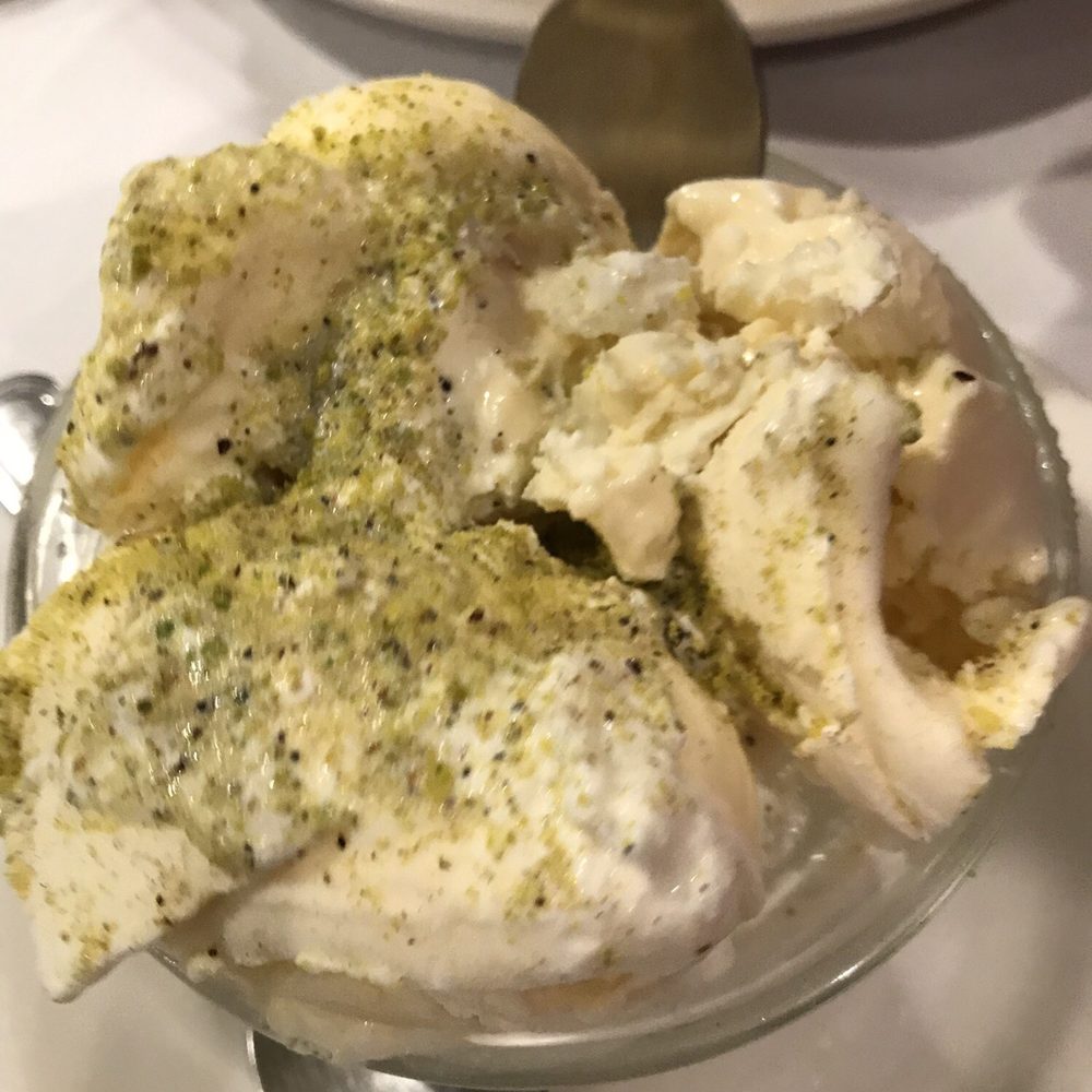 De Afghanan - Sheer Yahk. Pistachio and cardamom on top of vanilla ice cream. - Afghan Near Me - Tracy, California