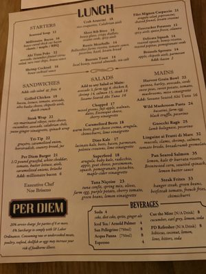 Menu photo 2 Per Diem - Financial District San Francisco, CA Menu photo 2 Per Diem - Financial District San Francisco, CA