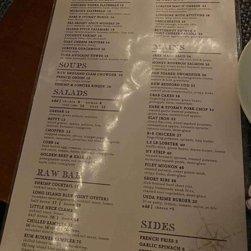 The Rum Runner - Menu - Seafood Near Me - Sea Bright, New Jersey The Rum Runner - Menu - Seafood Near Me - Sea Bright, New Jersey