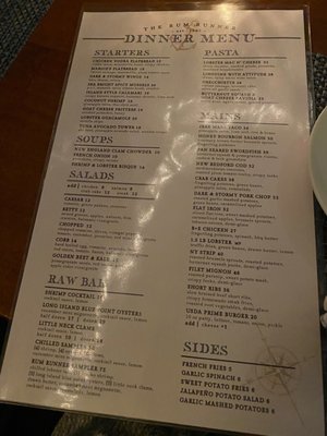 Menu photo 2 The Rum Runner Sea Bright, NJ