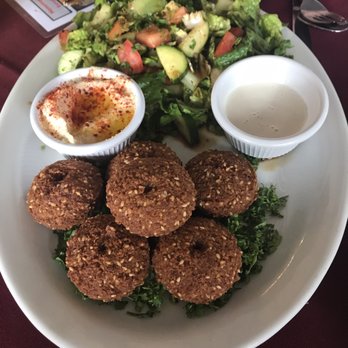 Aleppo's Kitchen - Falafel Platter - Mediterranean Near Me - Anaheim, California