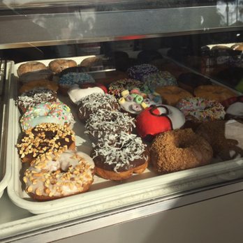 DK's Donuts - Pokeball amidst a sea of donuts - Donuts Near Me - Tustin, California DK's Donuts - Pokeball amidst a sea of donuts - Donuts Near Me - Tustin, California