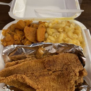 R C's Southern Cooking - Fried catfish, mac and cheese and candied yams - Southern Near Me - Marietta, Georgia R C's Southern Cooking - Fried catfish, mac and cheese and candied yams - Southern Near Me - Marietta, Georgia