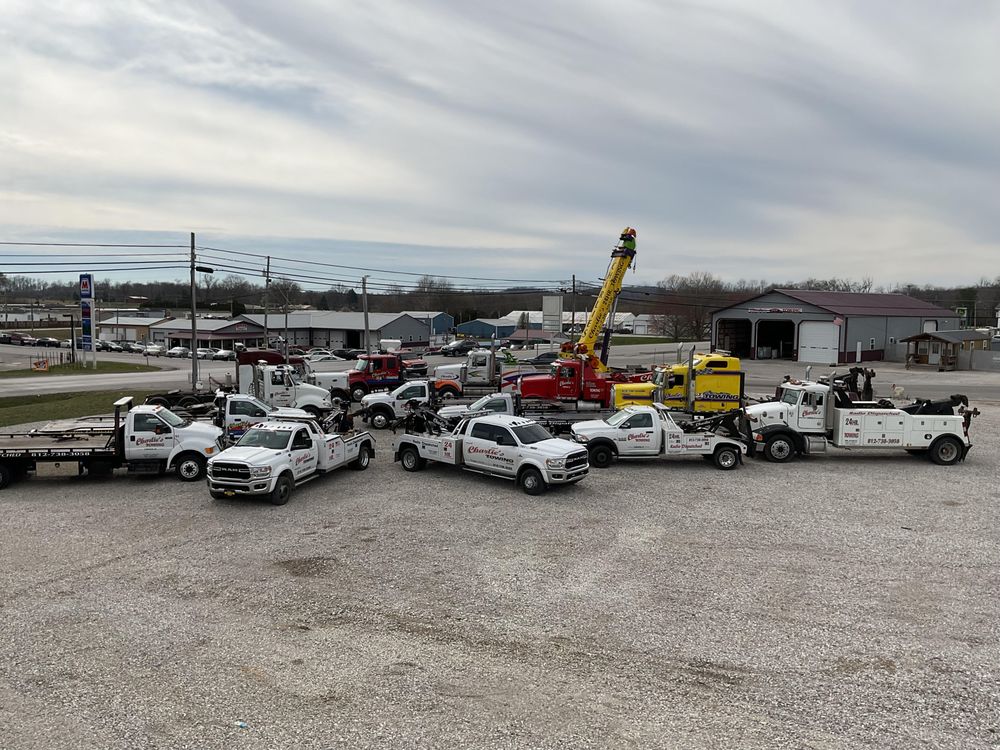 CHARLIE’S 24 HOUR TOWING Updated August 2024 11 Photos 1017 Hwy 62 NW, Corydon, Indiana