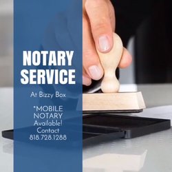 Bizzy Box - #Notary #Encino #BizzyBox #MobileNotary