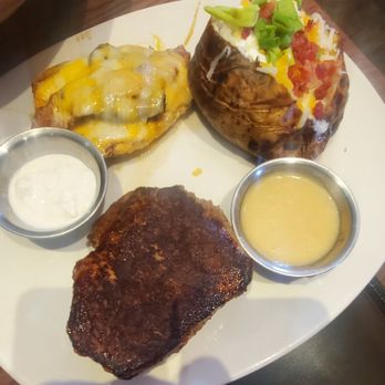 Outback Steakhouse - Sirloin* & Alice Springs Chicken w/ baked potato - Steakhouses Near Me - Winter Haven, Florida Outback Steakhouse - Sirloin* & Alice Springs Chicken w/ baked potato - Steakhouses Near Me - Winter Haven, Florida