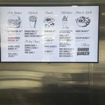 Barrio Burger - Menu@Barrio Burger - Burgers Near Me - San Diego, California Barrio Burger - Menu@Barrio Burger - Burgers Near Me - San Diego, California