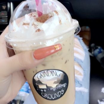 Grinding Grounds - Horchata latte - Coffee & Tea Near Me