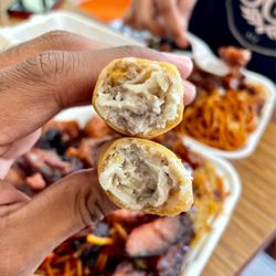 Cream Cheese Beef Egg Rolls. Lunch 8/14/2022