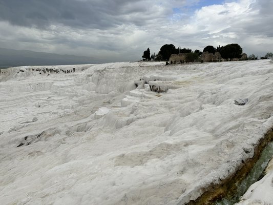 Travertines of Pamukkale by null