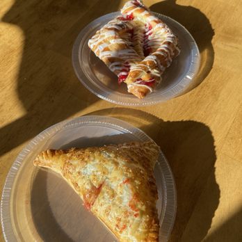 Kyiv Cakes Bakery - Raspberry danish and cherry turnover - Bakeries Near Me - Lakeville, Minnesota