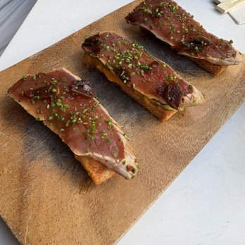 The Pig & The Lady - Big eye ahi tataki toast - Vietnamese Near Me - Honolulu, Hawaii The Pig & The Lady - Big eye ahi tataki toast - Vietnamese Near Me - Honolulu, Hawaii