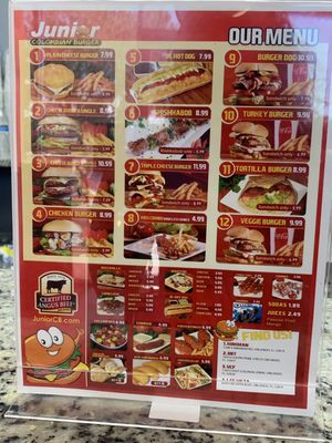 Menu photo 4 Junior Colombian Burger Orlando, FL Menu photo 4 Junior Colombian Burger Orlando, FL