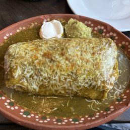 Chile Verde Burrito