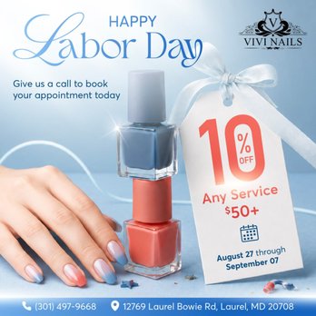 Vivi Nails - August 27 through September 07, 2026. - Nail Salons Near Me - Laurel, Maryland Vivi Nails - August 27 through September 07, 2026. - Nail Salons Near Me - Laurel, Maryland