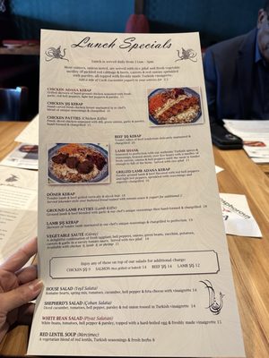 Menu photo 1 Bosphorous  - Dr Phillips Orlando, FL