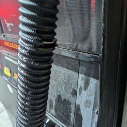 Warm Springs Gas - Extreme danger notice - Inner tubing exposed and gas directly leaking out, not just vapor.