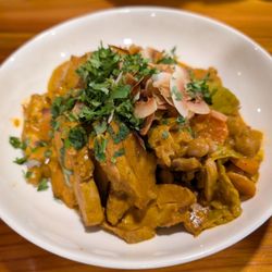 Toast & Jam - Vegetable curry + chicken
