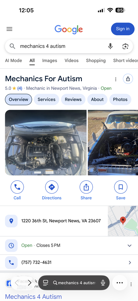 MECHANICS FOR AUTISM - Updated November 2025 - Request a Quote ...