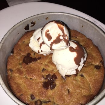 LB Social - There's nothing better than a warm, gooey delicious chocolate chip cookie with vanilla ice cream!! A MUST for dessert!! - Wine Bars Near Me - Long Beach, New York