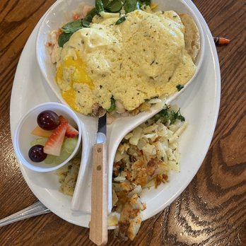 Stacks - Seafood Benedict - Breakfast & Brunch Near Me - Menlo Park, California Stacks - Seafood Benedict - Breakfast & Brunch Near Me - Menlo Park, California