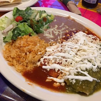Los Cantaros - Enchiladas that I ordered with no beans lol - Mexican Near Me - San Leandro, California Los Cantaros - Enchiladas that I ordered with no beans lol - Mexican Near Me - San Leandro, California