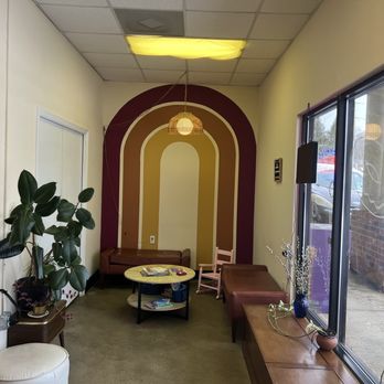 Dough House - Small sitting area - Donuts Near Me - Black Mountain, North Carolina