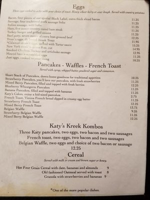 Menu photo 8 Katy's Kreek Walnut Creek, CA