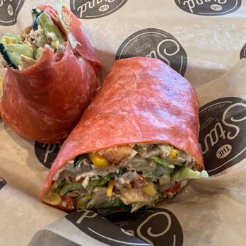 The Stand - American Classics Redefined - Southwest chicken wrap - New American Near Me - Tustin, California The Stand - American Classics Redefined - Southwest chicken wrap - New American Near Me - Tustin, California