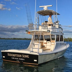 Another Keeper Charters - 32' F/V Redemption Song can safely carry up to six anglers on a fishing charter.