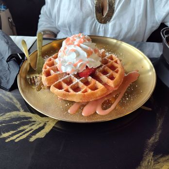 Uncle Butch Chicken and Waffles - Strawberry waffle - Southern Near Me - Conyers, Georgia Uncle Butch Chicken and Waffles - Strawberry waffle - Southern Near Me - Conyers, Georgia