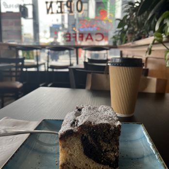 Caffe Hub - coffee cake and Chai Latte - Cafes Near Me - Los Angeles, California Caffe Hub - coffee cake and Chai Latte - Cafes Near Me - Los Angeles, California