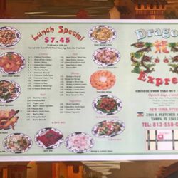 New menu