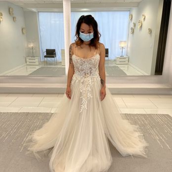 Luxury Alterations - Before the Berta Muse dress got shorted by Marine! - Sewing & Alterations Near Me - Tarzana, California Luxury Alterations - Before the Berta Muse dress got shorted by Marine! - Sewing & Alterations Near Me - Tarzana, California