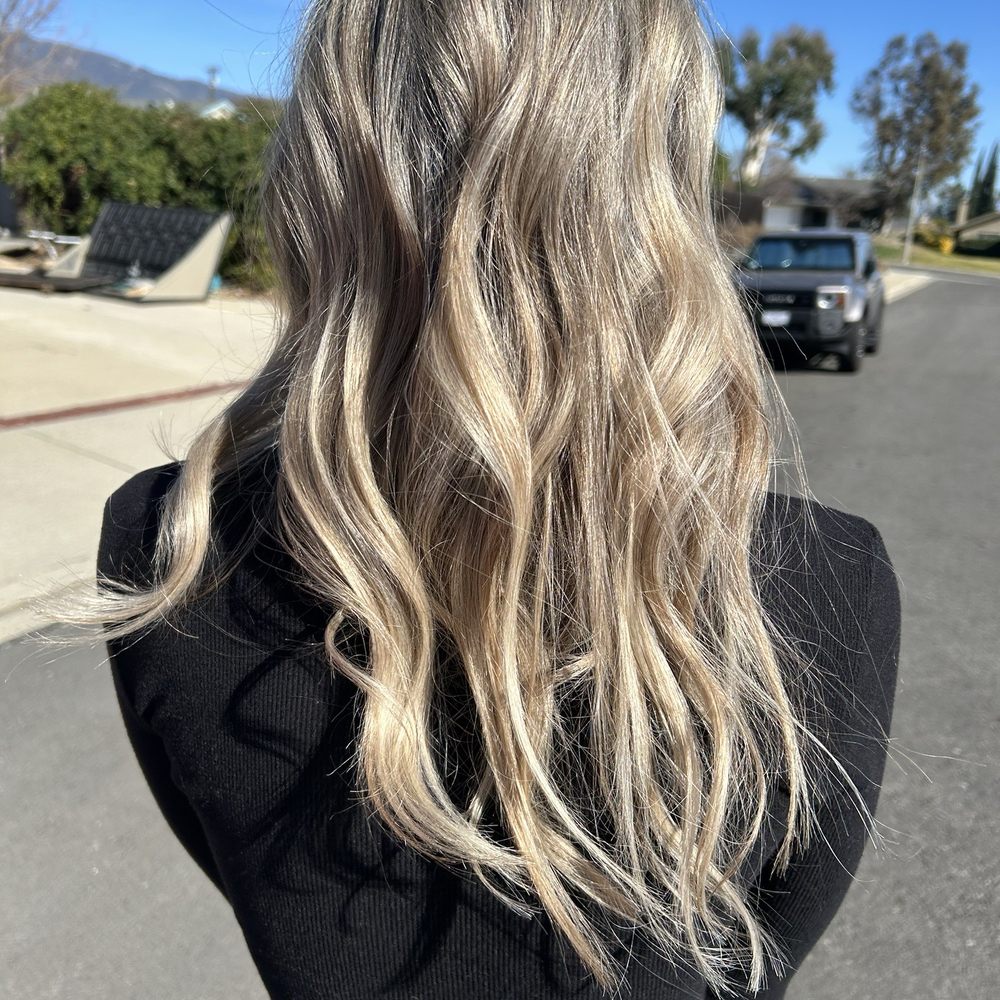 Eviano's Studio - Lauren is awesome!!! My hair is healthy and ashy- just like I wanted! - Hair Salons Near Me - Rancho Cucamonga, California