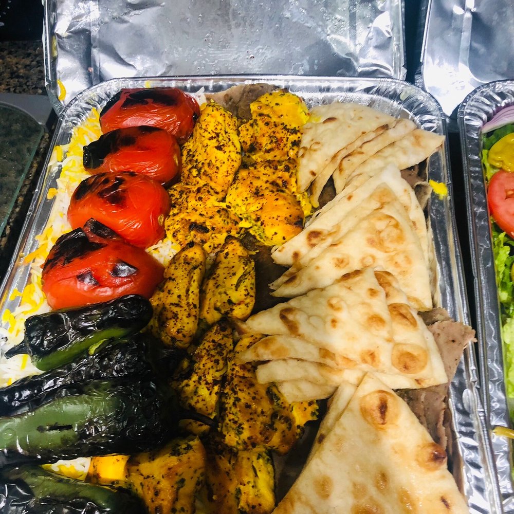 Kabob Shack - Broadway - Delicious tray 1 of 2 for Family Pack of 4 - Afghan Near Me - Chula Vista, California Kabob Shack - Broadway - Delicious tray 1 of 2 for Family Pack of 4 - Afghan Near Me - Chula Vista, California