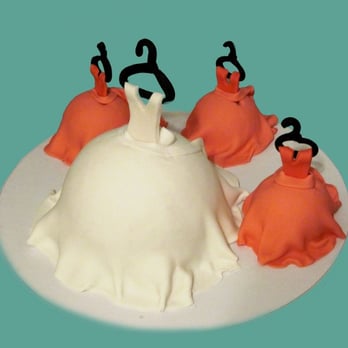BellaRoca Cakes - a cake with dresses on it - Bakeries Near Me