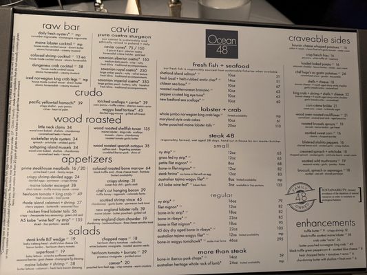 Menu photo 1 Ocean 48 Newport Beach, CA Menu photo 1 Ocean 48 Newport Beach, CA
