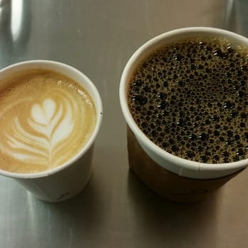 Endorffeine - Cortado on the left and Pour Over on the right - Coffee Roasteries Near Me - Los Angeles, California Endorffeine - Cortado on the left and Pour Over on the right - Coffee Roasteries Near Me - Los Angeles, California