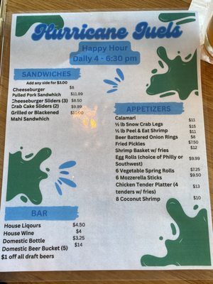 Menu photo 5 Capt Juel's Hurricane Restaurant Little River, SC Menu photo 5 Capt Juel's Hurricane Restaurant Little River, SC