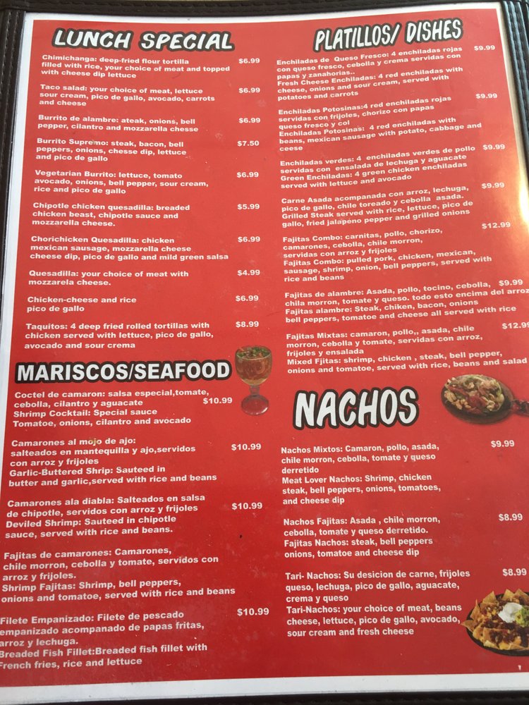 MI MEXICO 10 Reviews 3816 E Shelby Dr, Memphis, Tennessee Mexican