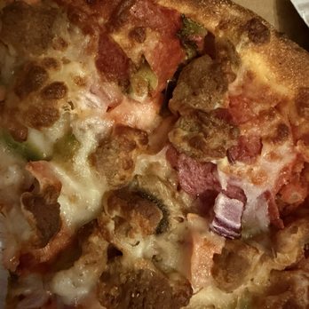 Seniore’s Pizza - This is 10 minutes after we came home. Zoom in and you can see that the sausage was overcooked or dried from reheating too many times - Pizza Near Me - San Francisco, California Seniore’s Pizza - This is 10 minutes after we came home. Zoom in and you can see that the sausage was overcooked or dried from reheating too many times - Pizza Near Me - San Francisco, California