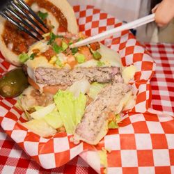 Pollos Asados Los Norteños - Bean burger