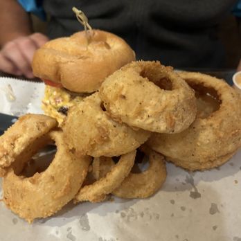 Copper Penny - Beer Battered Onion Rings - American Near Me - Wilmington, North Carolina