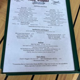 Menu March 2023